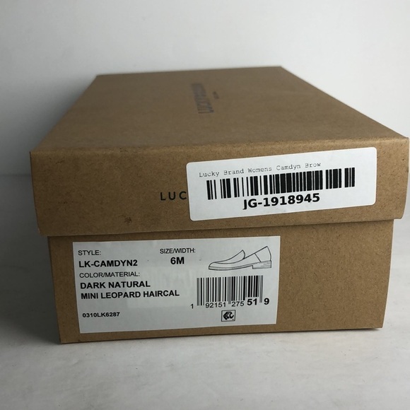 NEW Lucky Brand Camdyn 2 Leopard Slip On Loafer Flats 6 - Picture 9 of 9